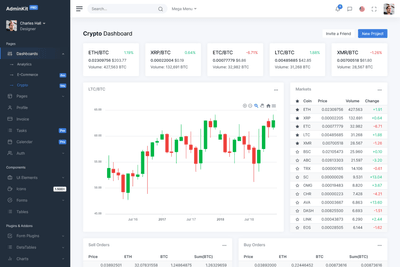 Crypto Dashboard - Bootstrap 5 Dashboard Theme